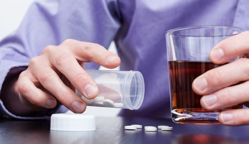 Os antibióticos e o alcohol non se mesturan!